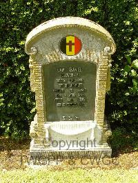 Le Mans West Cemetery - Van Bavel, Louis